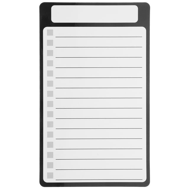 Notas de noche de refrigerador magnética Bloc de notas magnéticas para la almohadilla de memo magnética del refrigerador
