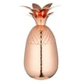 thumbnail image 5 of Bar Lux 16 oz Copper-Plated Stainless Steel Pineapple Tumbler - 3 1/2" x 3 1/2" x 7 1/2" - 1 count box, 5 of 11