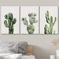 thumbnail image 3 of wall26 Wall Art Print Set Watercolor Southwestern Desert Cactus Nature Wilderness Illustrations Modern Art Rustic Scenic Colorful for Living Room, Bedroom, Office - 16"x24"x3, 3 of 5