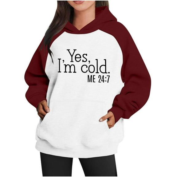 ShomPort Womens Casual Hoodies Sweatshirts Fleece Lined Long Sleeve Tops Cute Loose Pullover with Pocket