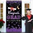 thumbnail image 1 of Décorations de Graduation Bannière de Félicitations 2024 Bannière de Graduation Décorations de Graduation Arrière-Plans Photo, 1 of 7