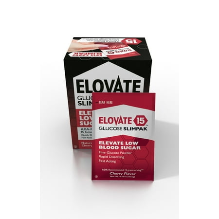 Elovate 15 Glucose Powder, Natural Cherry - 144 Pack