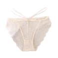 thumbnail image 2 of Ashirexll Plus Size Underwear for Women, Ladies Underwear Panties, Lace Mid Rise Waist Hip Lift Comfortable Body Breathable Briefs, 2 of 3
