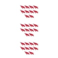 thumbnail image 3 of QualitChoice 10 Pièces Fleurs Artificielles Branche Fausse Fleur Intérieur Extérieur Rose Rouge 3PCS, 3 of 6