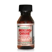 Germa Mercuro-Chrome Mercury-Free Liquid, 1 fl oz