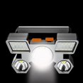 thumbnail image 2 of Strong Light Headlight Led Five-head Aircraft Light Usb Charging Head-mounted Small Flashlight Outdoor Headlight, 2 of 5
