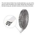 thumbnail image 5 of Uxcell 1 Pcs 3 Yards 10mm Self Adhesive Crystal Rhinestone Diamond Ribbon for Birthday Decorations Clear Gray, 5 of 6