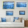 thumbnail image 4 of Designart Village Cottage d'Hiver à Noël Cabane & Lodge Art Mural Encadré, 4 of 4