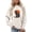 Beige [Womens Halloween Sweatshirts] [WenDA6070208], variant on Halloween Sweatshirt for Women Funny Black Cat Skeleton Printed Long Sleeve Fall Sweaters for Women Going Out Fashion Clothing Womens Tops Orange, XXL