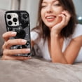 thumbnail image 3 of for iPhone 13 Pro Max Case Glitter, Luxurly Plated 3D Love Hearts, Cute Bling Sparkle Phone Case for iPhone 13 Pro Max, Soft Shockproof Protective Clear Case for Women Girls, Black, 3 of 12