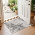 thumbnail image 3 of MICGEEK 2x3 Washable Area Rugs for Entryway, Modern Abstract Non Slip Carpet, Low Pile Indoor Rug for Bathroom Home Decor Carpets, Gray/Brown, 3 of 8