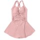 thumbnail image 4 of Plus Size Tankini Bañadores para Mujeres Bikini Impresión Strappy Back Set con Sujetador Acolchado Extraíble, 4 of 5