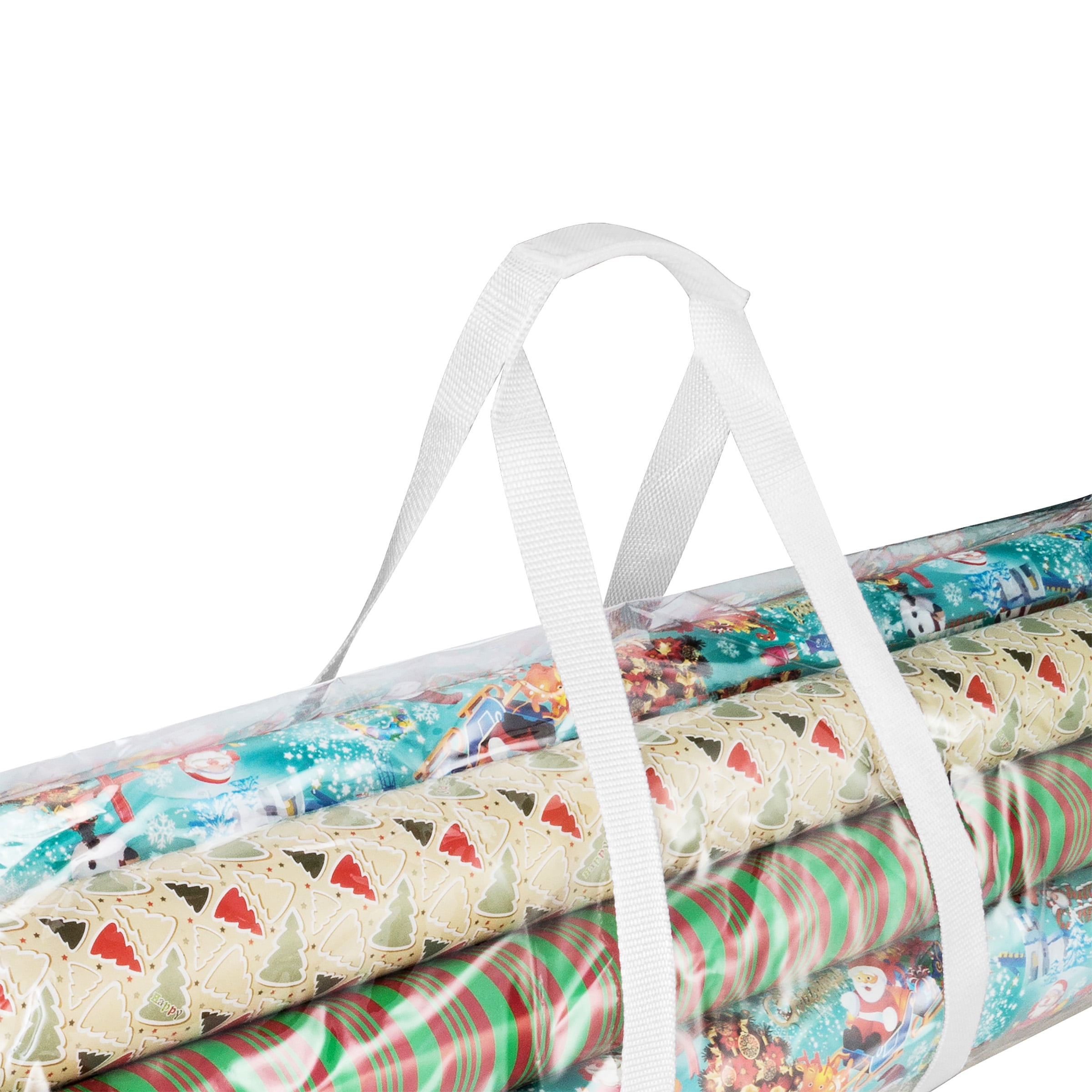 Elf Stor Set of 2 Wrapping Paper Storage Holders for 20 Rolls of