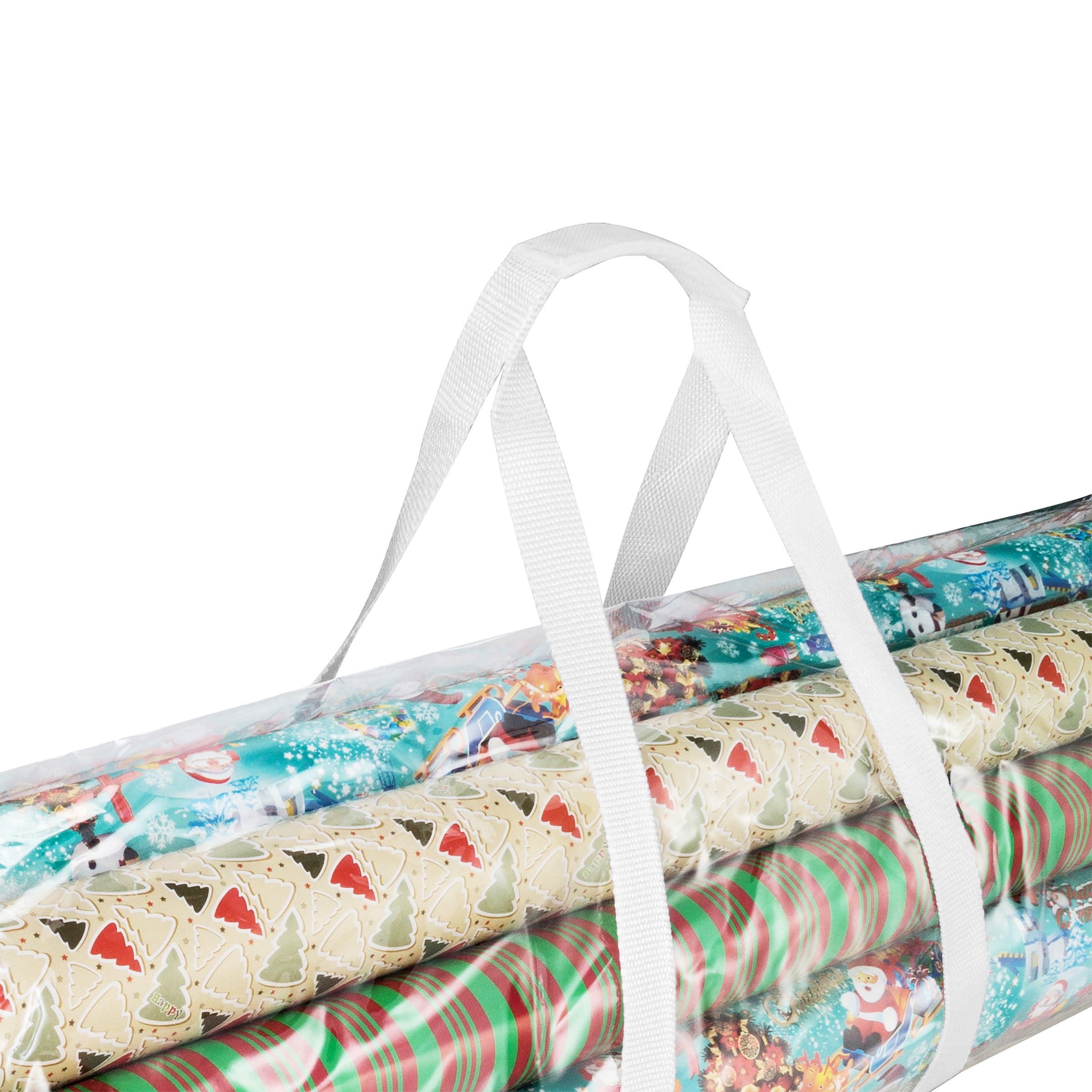 Wrapping Paper Organizer - Holds 20 Rolls of 30-Inch Christmas or Birthday  Wrap by Elf Stor (Red) - Bed Bath & Beyond - 20246727