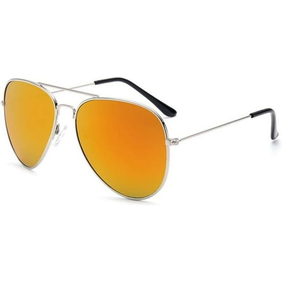 Sunglasses Women designer metal Reflective Sun Glasses Men Mirror oculos de sol