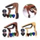 thumbnail image 4 of Guitarra Capo De Metal Con 6 Púas De Guitarra Para Guitarra Eléctrica Ukulele Bass Banjo Mandolin Yuarrent OD009272-00, 4 of 7