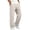 Khaki, variant on Plebaso Kids School Uniform Pants with Pockets Elastic Waist Straight Leg Dress Trousers for Boys Girls