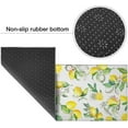 thumbnail image 6 of Lemon Kitchen Rugs Set of 2, Farmhouse Lemon Kitchen Rugs and Mats Non-Slip Washable, Lemon Kitchen Decor Floor Mats for Kitchen Sink Laundry Room, 17x30+17x47 Inch Yellow, 6 of 6