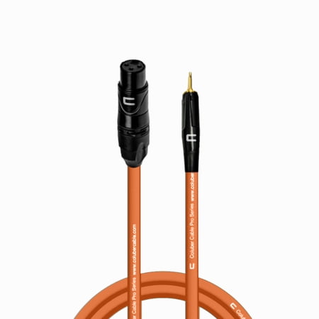 Coluber Cable Unbalanced XLR Female Cable to 3.5 TS Male - 3-Pin Connector