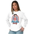 thumbnail image 4 of Betty Boop Cartoon American Beauty Women's Long Sleeve T Shirt Brisco Brands X, 4 of 6