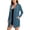 Navy, variant on Fall Womens Jacket Sun Protection Zip Up Long Sleeve Windbreaker Women's Coats Hooded Casual Coverup Loose Outerwear Green S