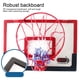 thumbnail image 4 of Aro De Baloncesto De Pared Para Niños, Marco De Resorte De Aro De Baloncesto Interior Plegable Para Niños Y Adolescentes, 4 of 7