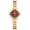 Goldred, variant on Women's Analog Quartz Diamond-shaped Watch: Detachable Stainless Steel Strap Arabic Numerals Dial Wristwatch - Casual Business