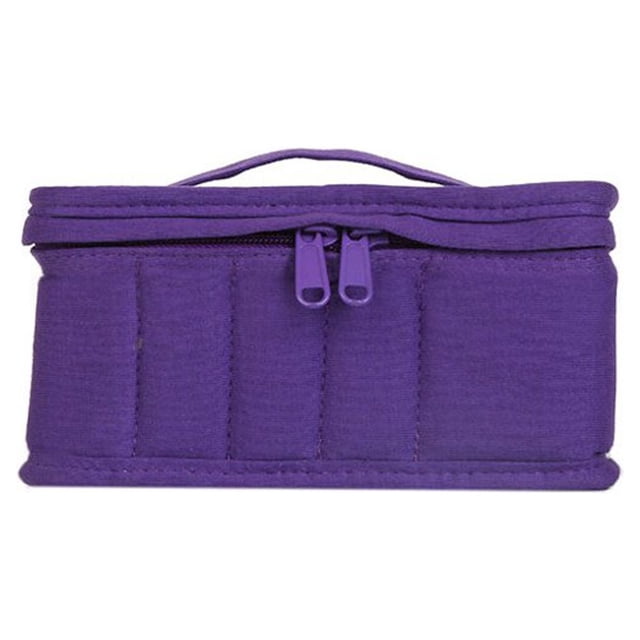 Storage Bag Convenient Bags Essential Oil Portable Multifunctional Large Capacity Organizer Nail Polish Household Black
