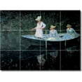 thumbnail image 1 of Ceramic Tile Mural-Claude Monet Women Painting 44. 24" w x 18" h using (12) 6 x 6 ceramic tiles, 1 of 3