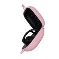 thumbnail image 4 of Matsuzay Funda para auriculares inalámbricos con Bluetooth, gancho protector de silicona de Color sólido para auriculares Powerbeats Teléfono y Comunicación rosado, 4 of 5