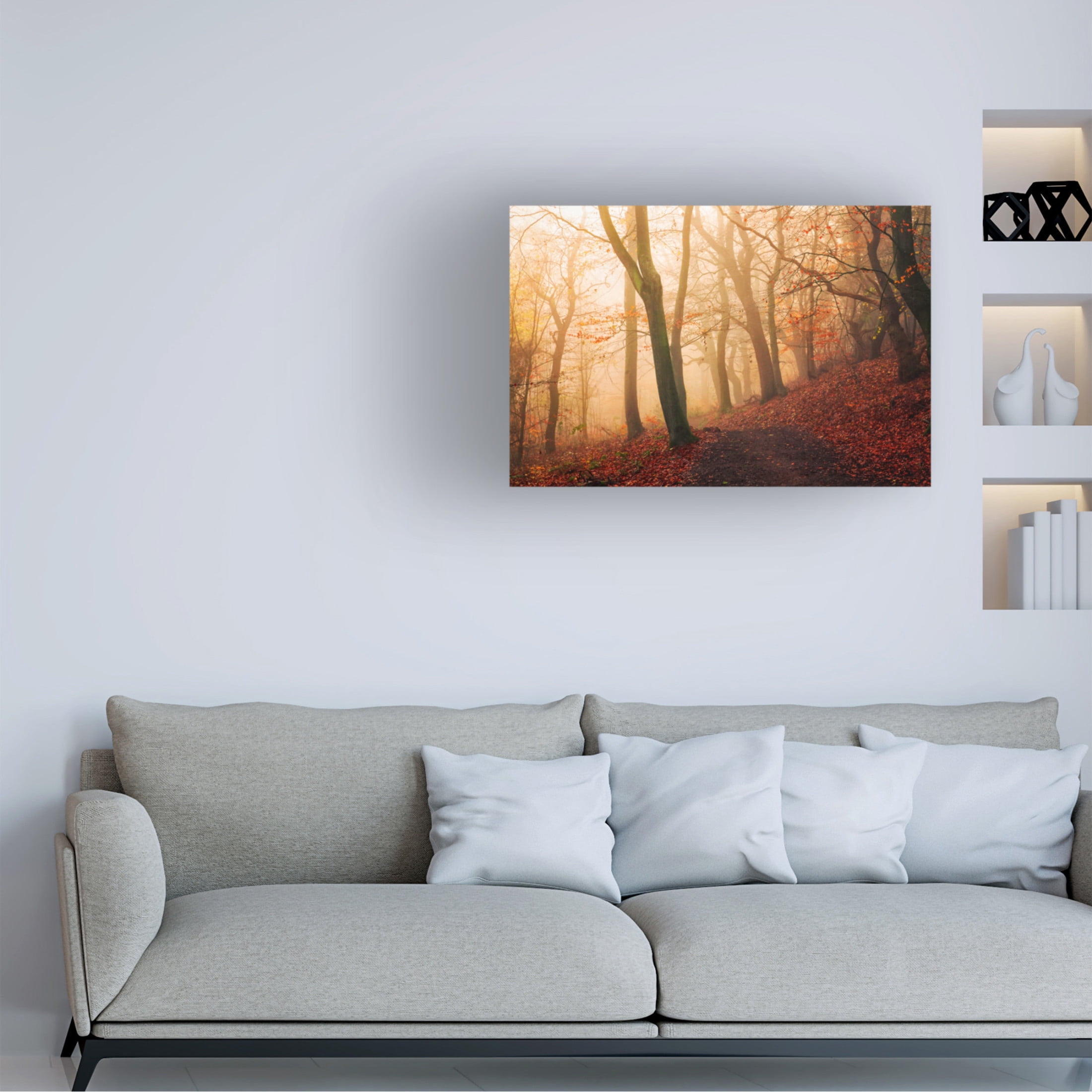 Trademark Fine Art Leif Londal Wake Up Forest. Canvas Wall Art