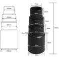 thumbnail image 4 of Herramienta eléctrica Universal para aspiradora, adaptador de manguera de extracción de polvo (26,5mm, 32,5mm, 34,5mm, 40,5 m), 2 uds., 4 of 5