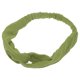 thumbnail image 1 of Ofertas Únicas 1 Pc Diadema Cruzada Elástica a Rayas para Mujeres Verde Militar, 1 of 6