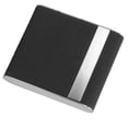 thumbnail image 3 of Case, Pressure Resistant Retro Metal  Case 20 Capacity Flip Cover Design Brushed Stainless Steel  For Men For Gifts ANGGREK Negro, 3 of 8