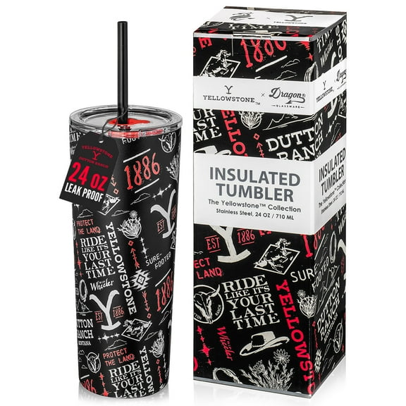 Dragon Glassware x Yellowstone 1886 Tumbler