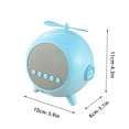 Small Plane Alarm Clock Bluetooth Speaker Outdoor Mini Portable Card