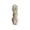 Natural White, variant on Maker's Craft Cotton Frayed Edges Ribbon Yarn 100 Grams, 25 Yards for DIY Vintage Colors, Knitting & Crocheting, Macrame, Jewelry Making and Weaving, Gift Wrapping and Tassel Making (Teal)