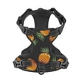 thumbnail image 4 of XMXY No Pull Dog Harness, Pineapple Seamless Adjustable Reflective Pet Harness with Oxford Vest, Medium Size, 4 of 9
