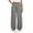 Dark Gray, variant on LIJCC Girls Drawstring Sweatpants High Waist Elastic Waist Wide Leg Athletic Joggers Solid Color Workout Casual Pants(Dark Purple,7-8 Years)