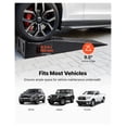 thumbnail image 2 of Car Ramps 2 Pack 13000 lbs Capacity - Heavy Duty Vehicle Ramps for Oil Change, Truck & Car Maintenance - 6.3" Lift - Portable Garage Ramps, 2 of 6