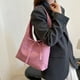 thumbnail image 4 of Bolso Mano para Mujer Con Pajarita Piel Sintética Viajes Compras, 4 of 9