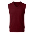 thumbnail image 6 of Maean Men Sweater Vest V Neck Knitted Pullover Sleeveless Sweaters Tops Vests Fall Winter Sweaters, 6 of 7