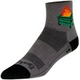 thumbnail image 2 of SockGuy 2020 Classic Socks - 3", Gray/Black, Small/Medium, 2 of 2