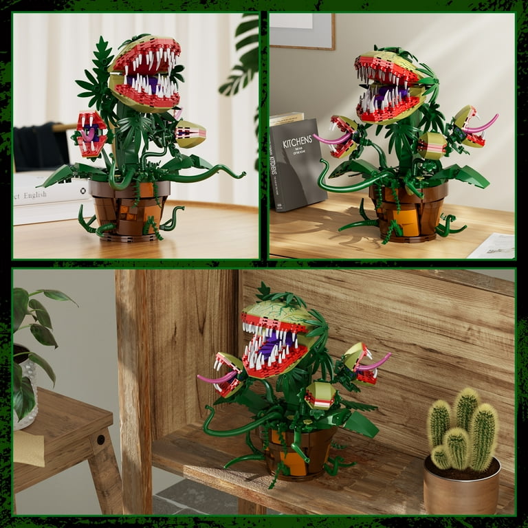 Audrey II Building Block Kit Piranha Plant Flower Building Toys