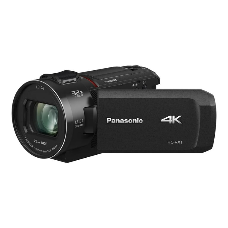 Panasonic 4K ビデオカメラ LEICA DICOMAR Panasonic VX1 4K Ultra HD 24x Leica Dicomar Lens Camcorder