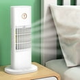 thumbnail image 4 of Matsuzay Ventilador de aire acondicionado USB eléctrico para oficina, 3 modos, sala de estar, dormitorio, escritorio, ventiladores Humidificadores, 4 of 6