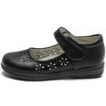 thumbnail image 2 of DADAWEN Girls Mary Jane Flat School Uniform Shoes Black Dress Shoes for Kid 6.5 Big kid, 2 of 6