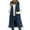 A33 Navy, variant on LEKWK Long Puffer Vest Women Sleeveless Full Zip up Down Jackets Drawstring Warm Padded Down Coats Hooded Quilted Thermal Tunic Heavy Winter Coat with Pockets Outerwear