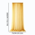 thumbnail image 3 of AUNVITO Clearance Outdoor Privacy Curtain 118.1x29.5 Inch Mesh Sheer Patio Curtain for Garden Balcony Outdoor Mosquito Privacy Curtain Great Gift Choice for Family and Friends, 3 of 7
