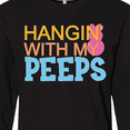 thumbnail image 4 of Inktastic Hanging with My Peeps Long Sleeve T-Shirt, 4 of 5